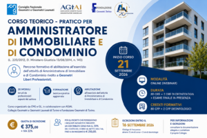 Corso di formazione e abilitazione “Amministratore di Immobiliare e di Condominio” – Edizione 2026