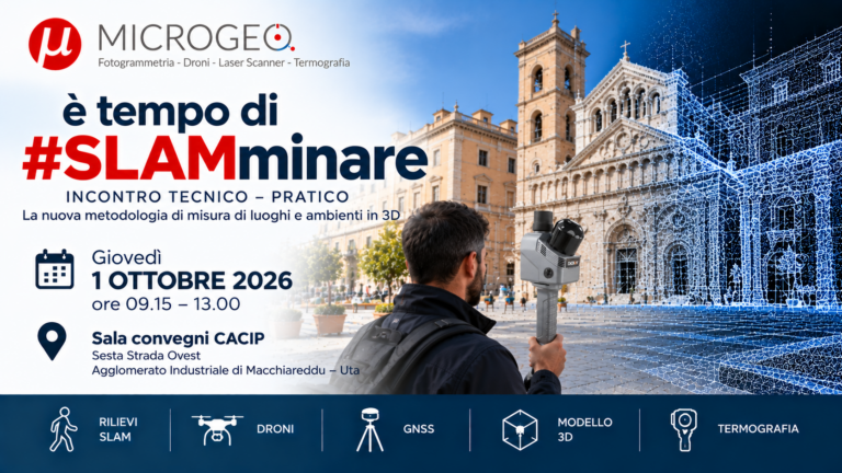 #SLAMminare – INCONTRO TECNICO-PRATICO SULLA NUOVA METODOLOGIA DI MISURA 3D