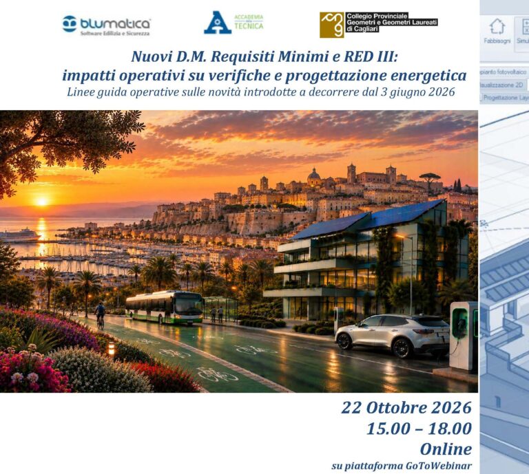 Nuovi D.M. Requisiti Minimi e RED III: impatti operativi su verifiche e progettazione energetica